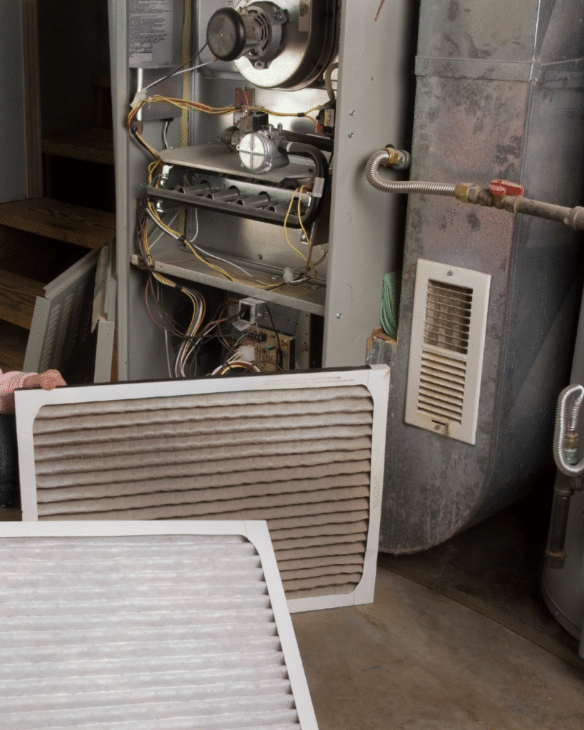 Furnace filter replacement in Lone Tree, CO